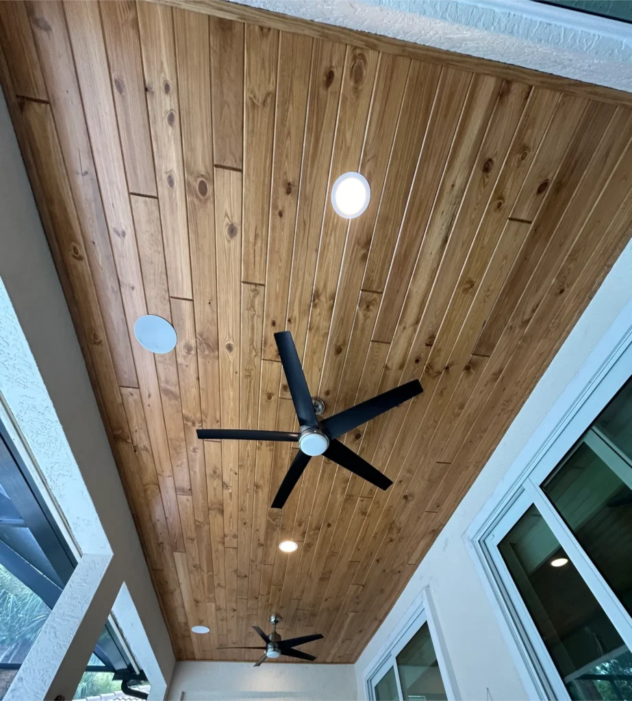 Tongue groove ceiling naples
