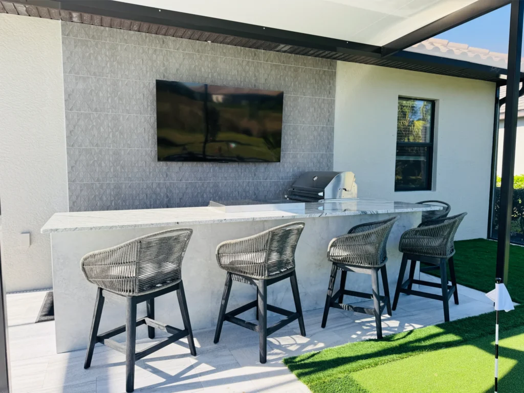 Outdoor kitchen naples